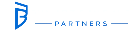 Trustbridge Partners logo with blue shield icon and "PARTNERS" text.